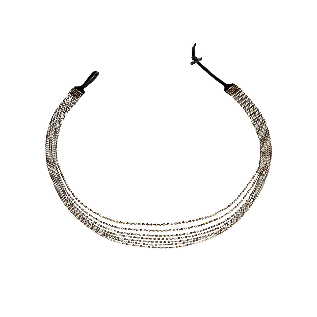 Mirage Two Tone Tiered Necklace