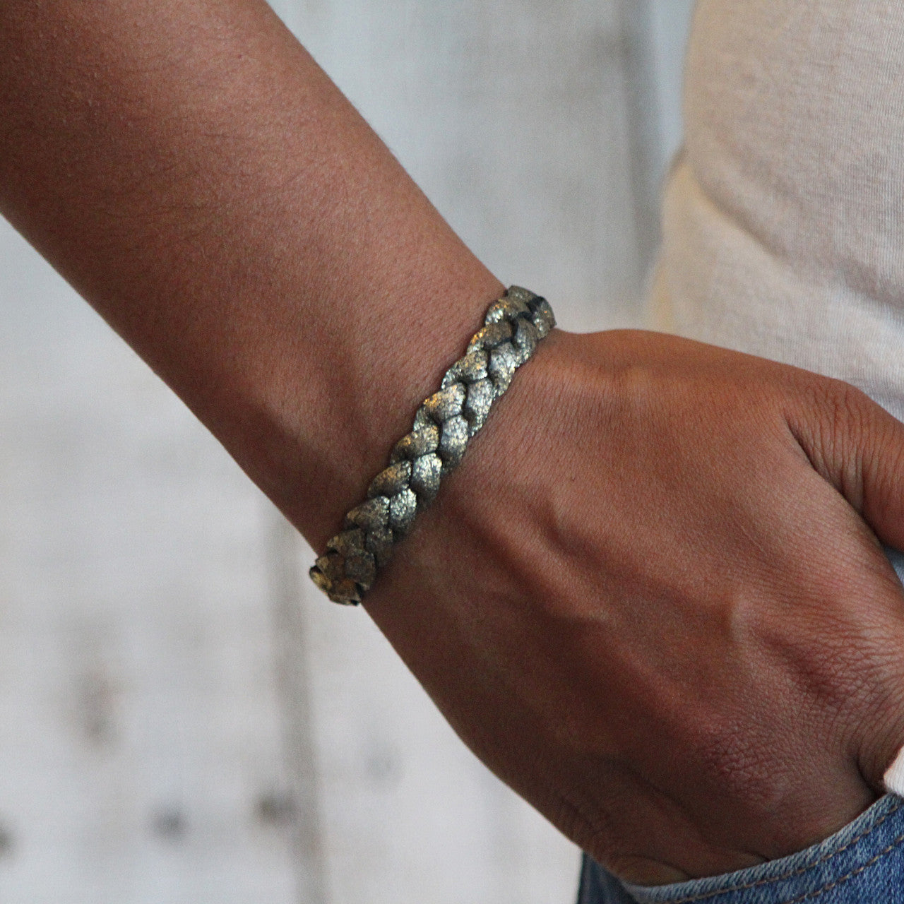 Magic Braid Bracelet in Midnight Shimmer