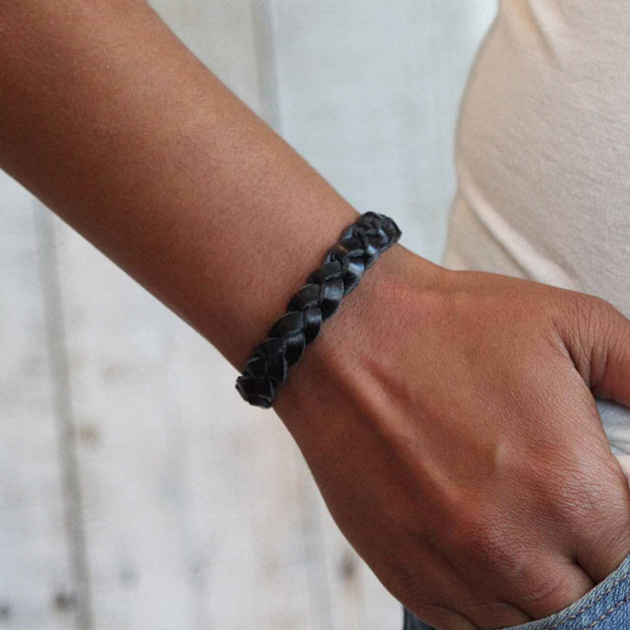 Magic Braid Bracelet in Black