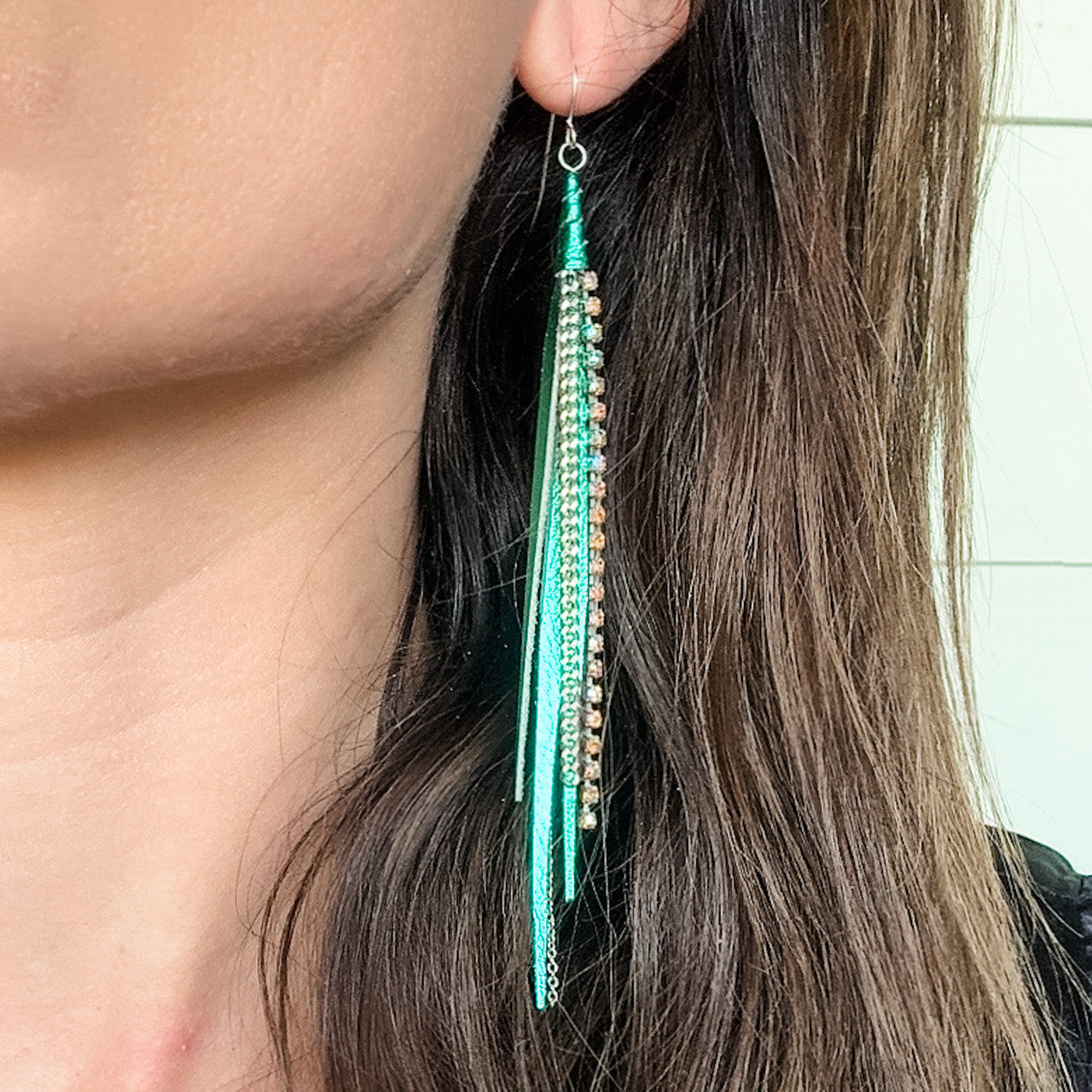 Tassel Earrings In River