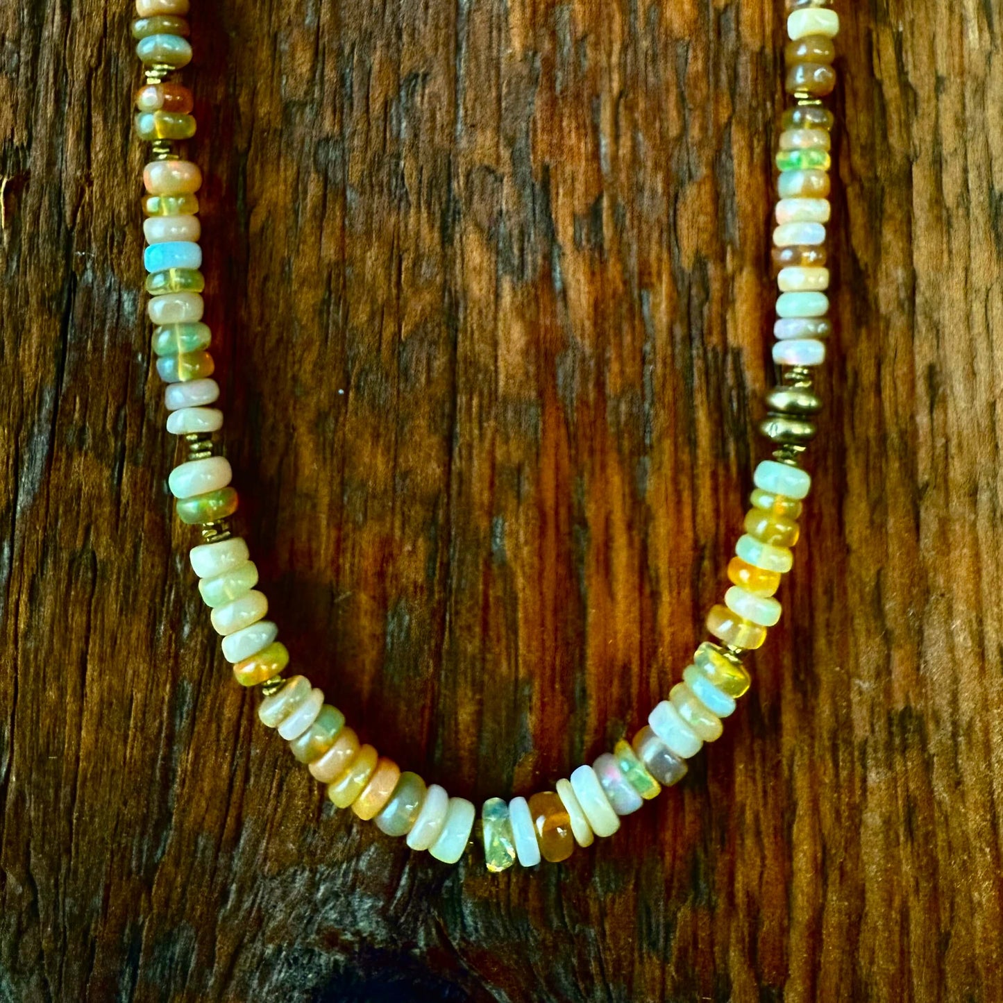 Golden Fire Opal Slider