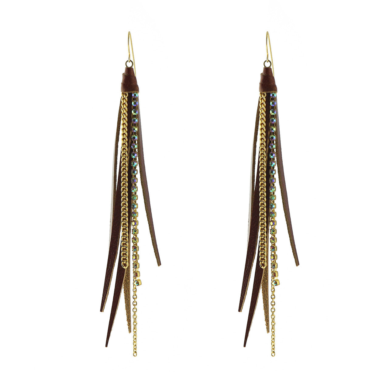 Tassel Earrings In Whiskey