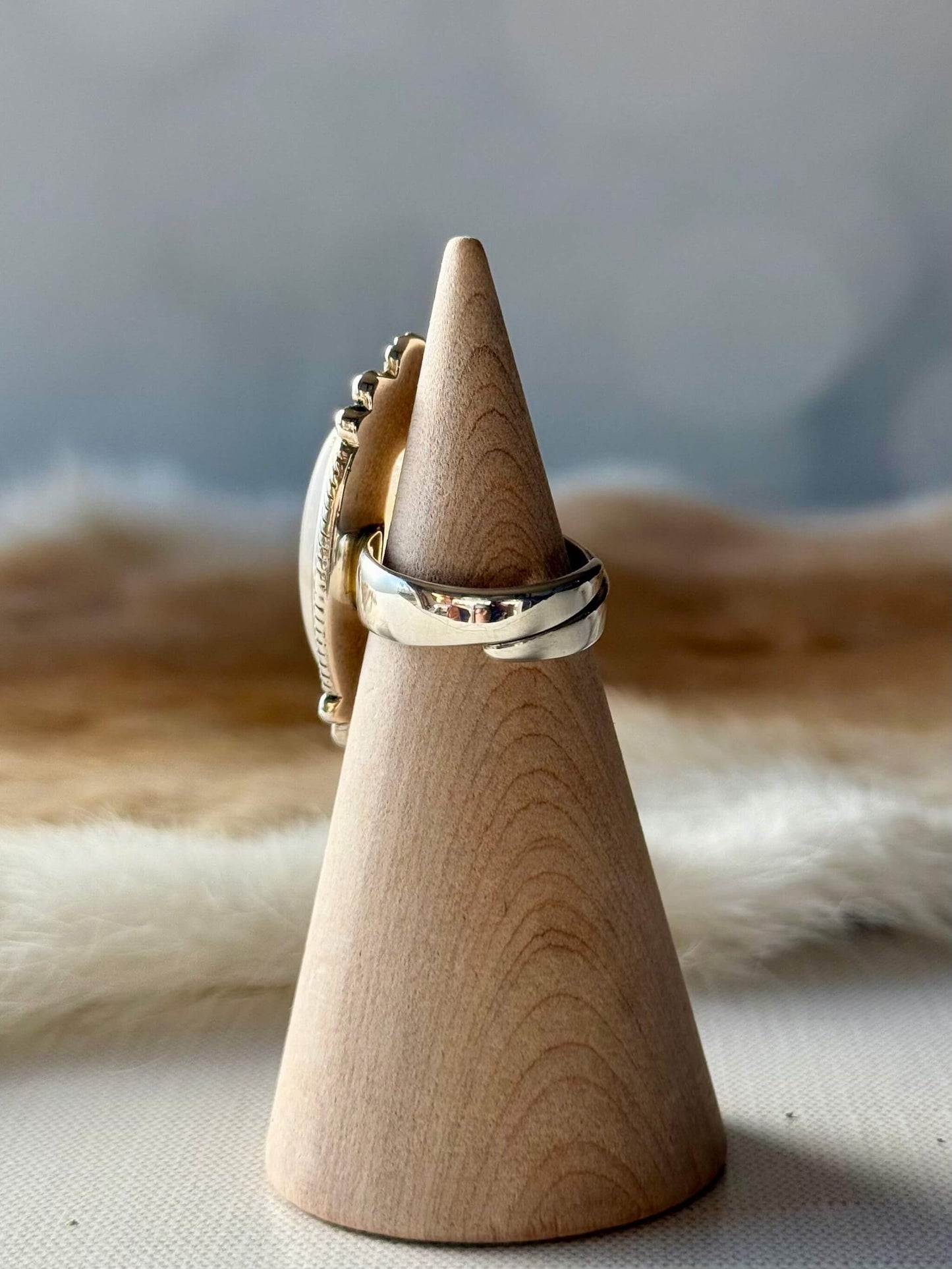 Mabel Moonstone Ring