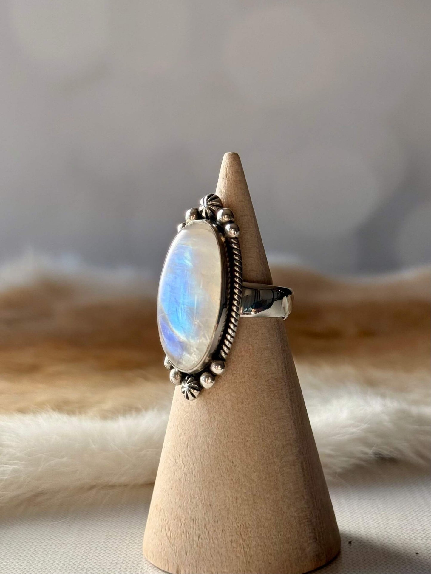Mabel Moonstone Ring