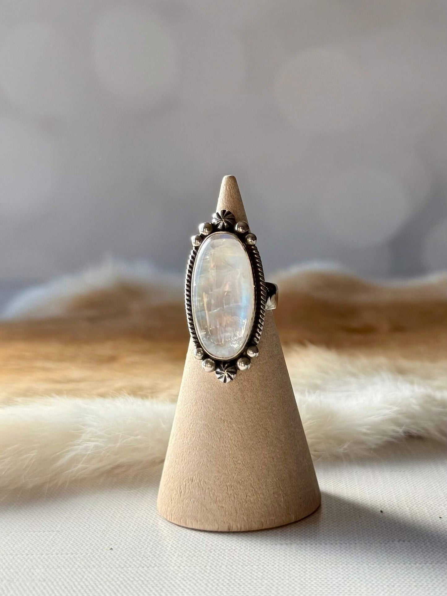 Mabel Moonstone Ring