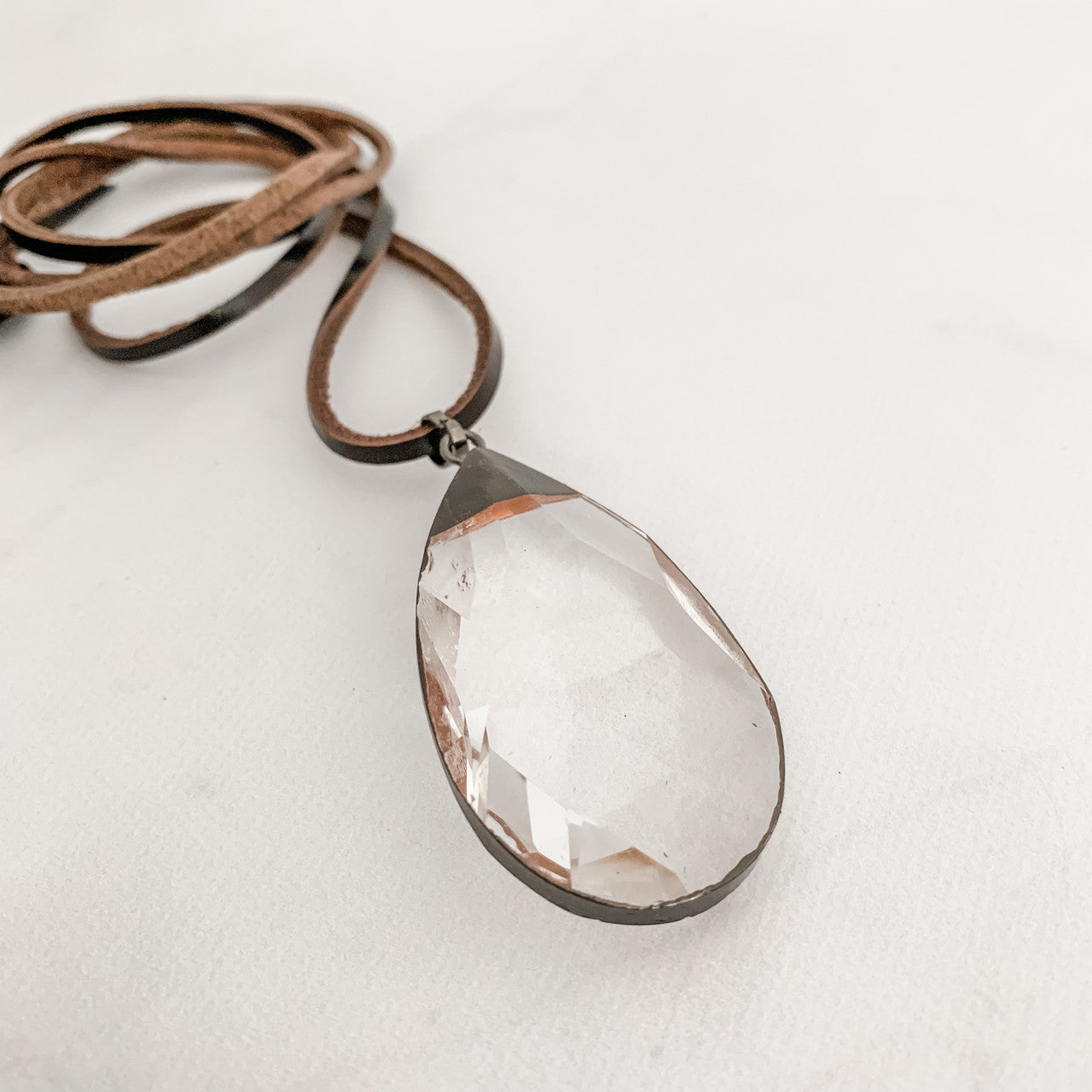 Sample Sale Diane Crystal Pendant Necklace