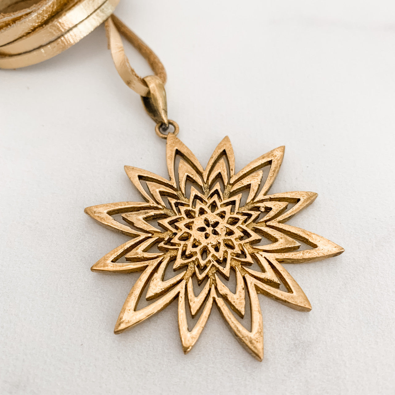 Sample Sale Sacred Geometry Star Amulet Necklace