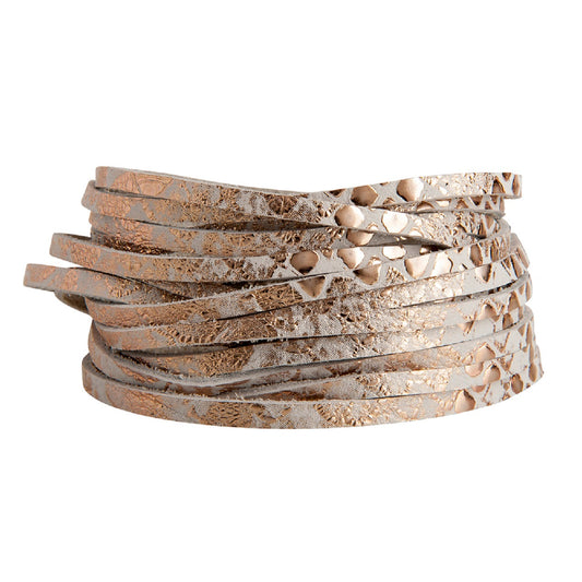 Sliced Wrap Bracelet In Karita