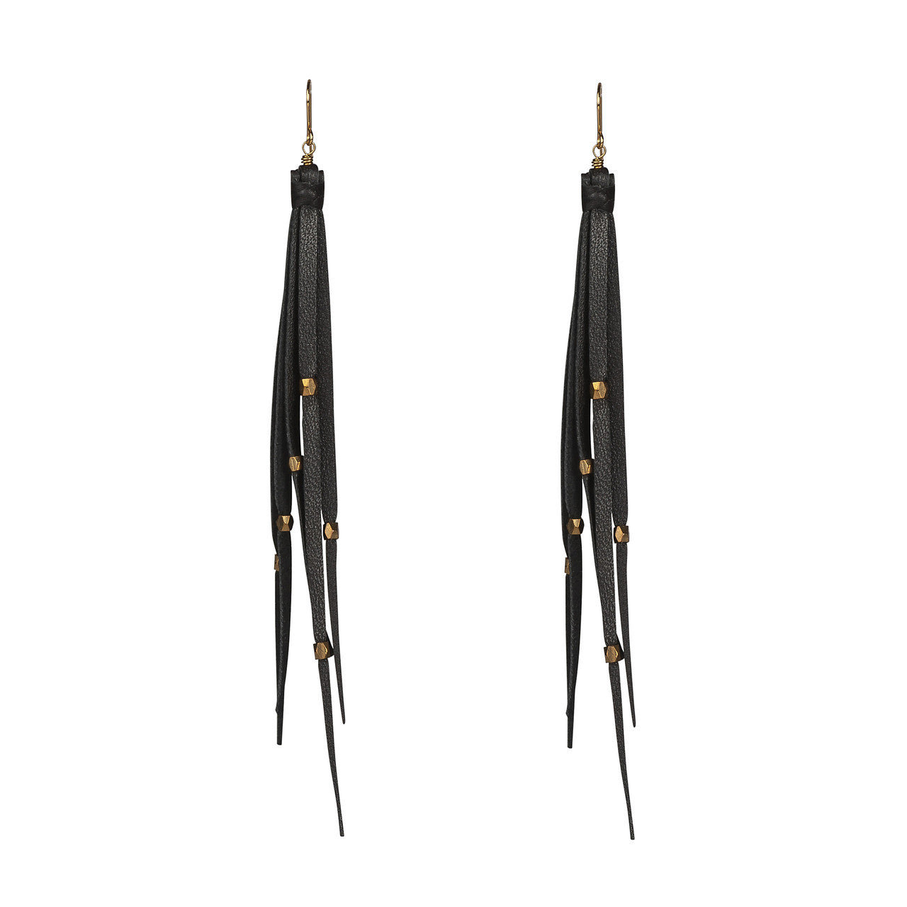 Tara Tassle Earrings In Earth and Gold