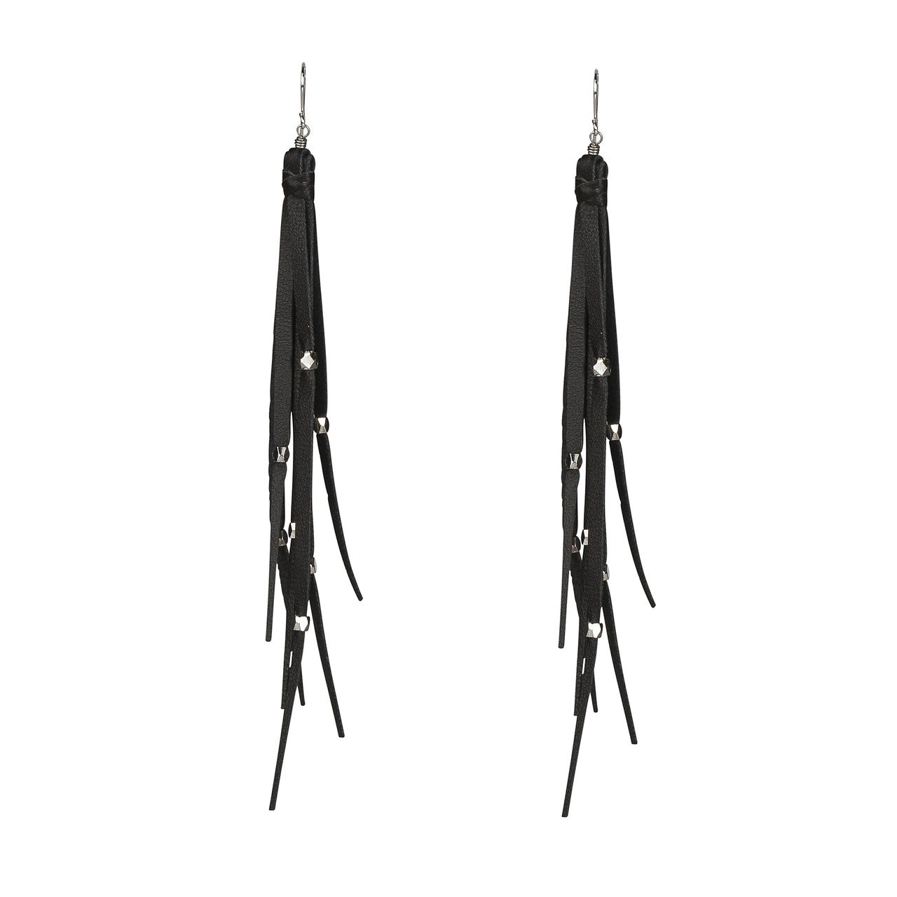 Tara Tassle Earrings In Earth and Silver