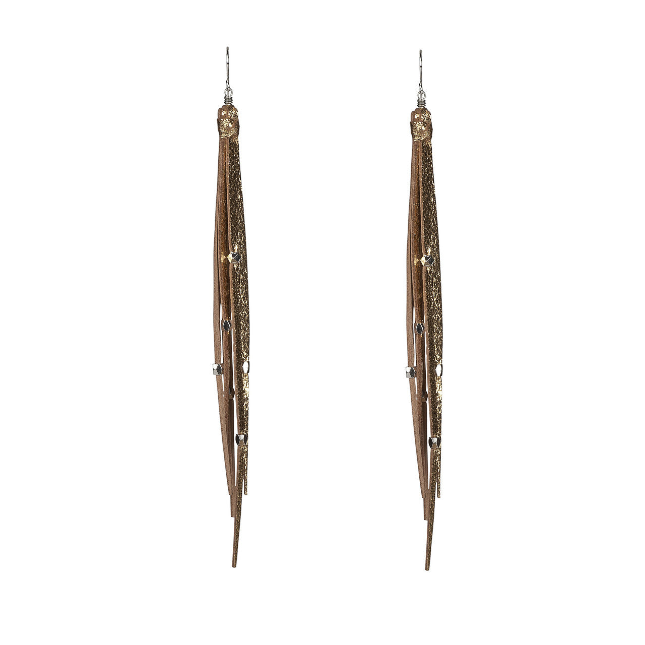 Tara Tassle Earrings in Shine
