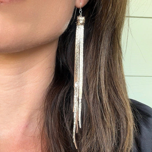 Tara Tassel Earrings in Katie