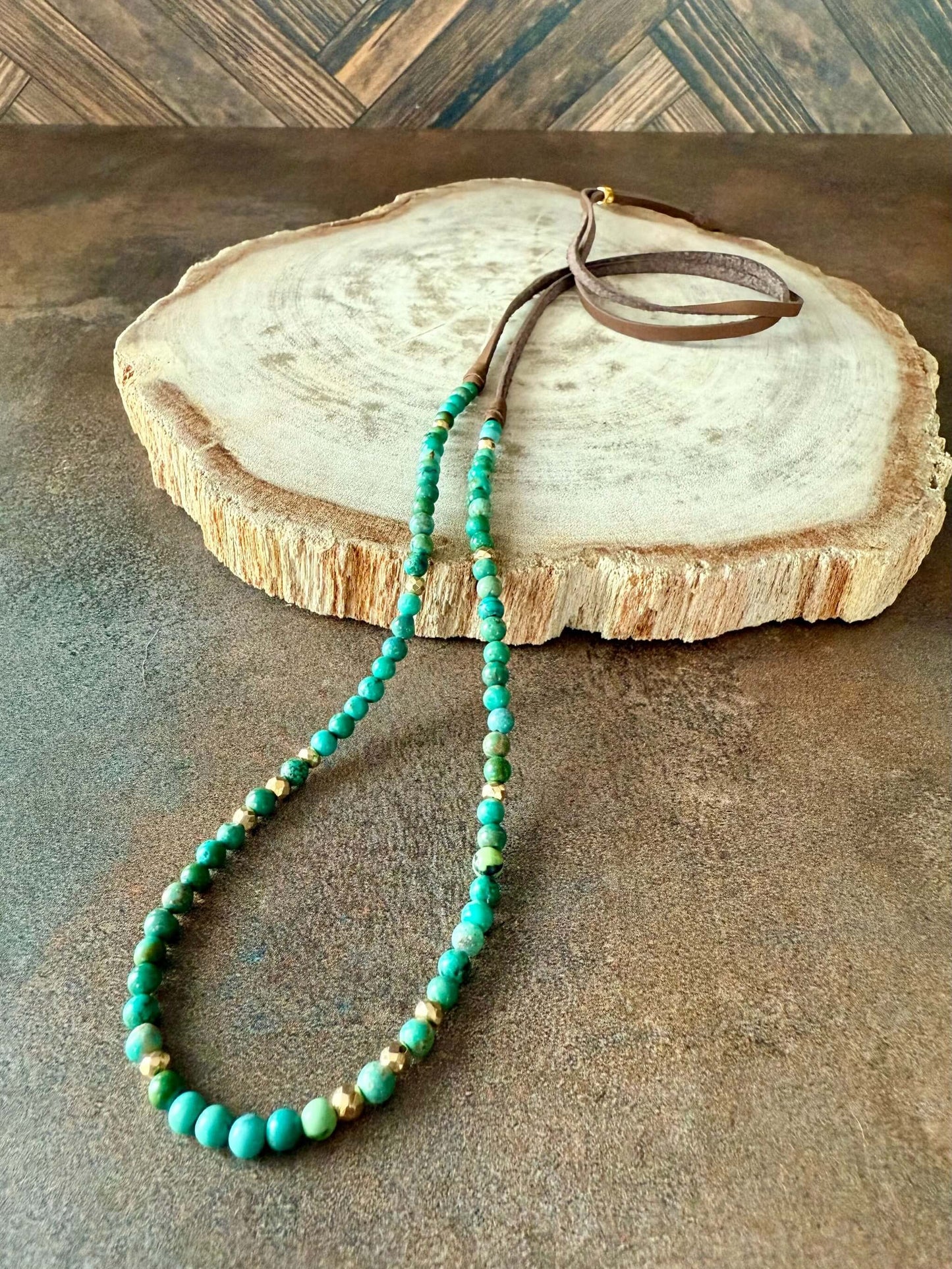 Arizona Turquoise Slider Hat Band