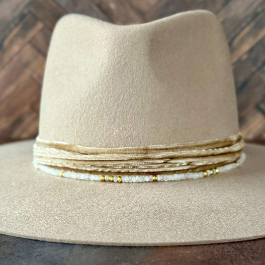 Magical Moonstone Slider Hat Band