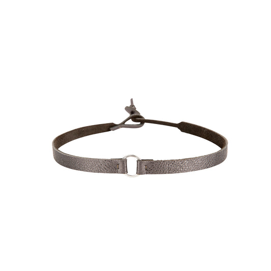 Riley Leather Choker in Star