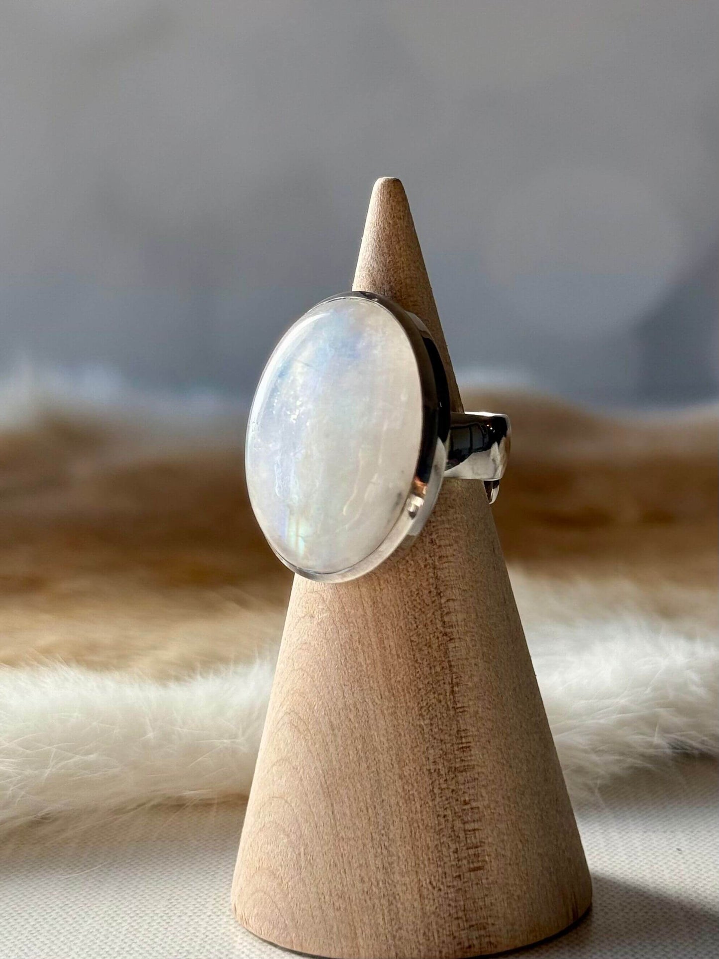 Maia Moonstone Ring