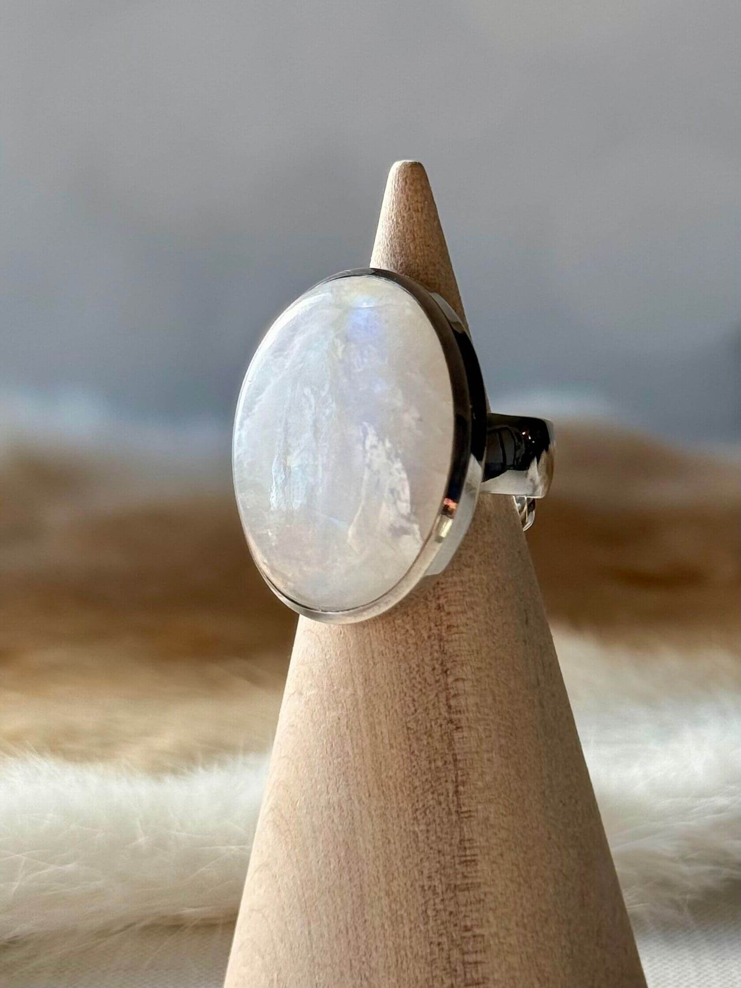 Maia Moonstone Ring