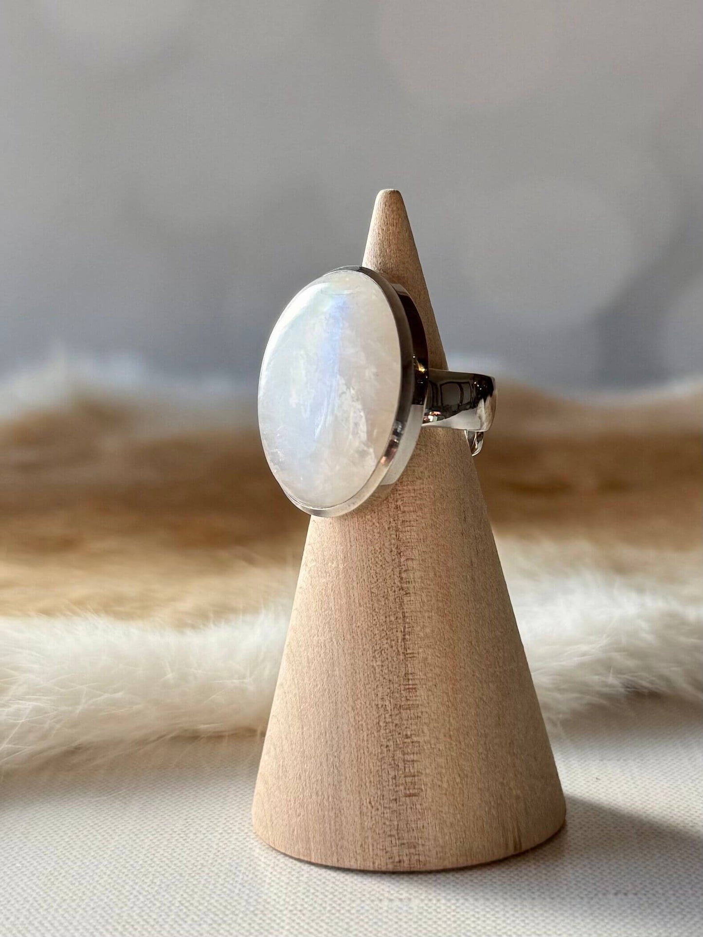 Maia Moonstone Ring